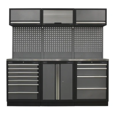 Image of Sealey Superline Pro 2.0m Storage System Stainless Worktop