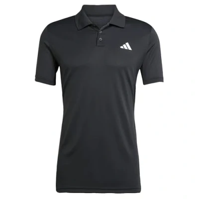 Image of adidas Men&#039;s Tennis Climacool FREELIFT Polo Shirt, Black, XS