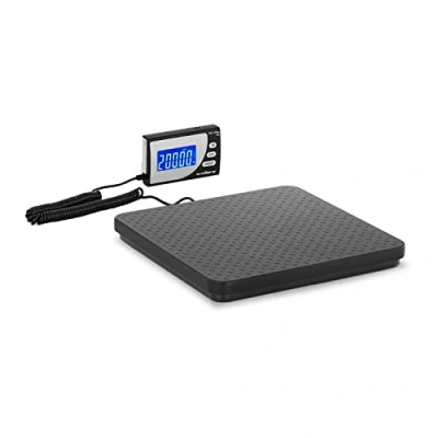 Image of Steinberg Systems Digital Parcel Scale Package 200 kg / 100 g 30 x cm External LCD kg/lb/oz SBS PT 200C (Plastic Housing, Aluminium Weighing Platform, Accuracy 10 kg)