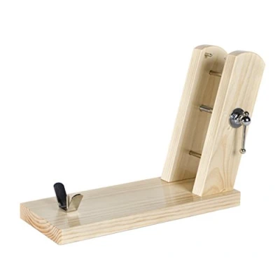 Image of Rioja Alto Ham Stand Natural Finish Buarfe Spanish Jamonero Holder