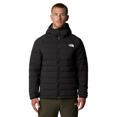 Image of The North Face Belleview Stretch Hoodie Down jacket, Men&#039;s, Size: Small, Black