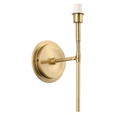 Image of Endon 97872 Rennes Wall Light, Antique Brass, Fitting Only