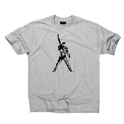 Image of Styletex23 Freddie Pose T Shirt, S, Grey