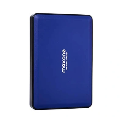 Image of Maxone Portable External Hard Drives 160GB USB 3.0 2.5&#039;&#039;HDD Backup Storage for PC, Desktop, Laptop, TV, Mac, MacBook, Chromebook, Windows Blue