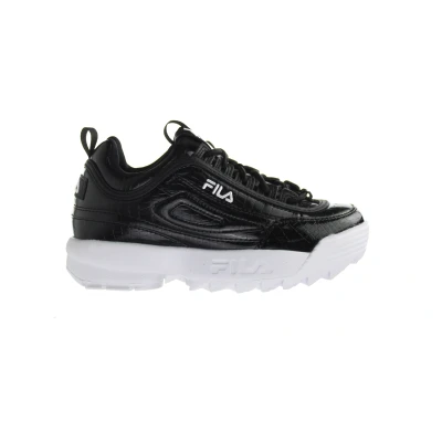 Image of Fila Unisex Kids Disruptor F Sneaker, Black, 13.5 UK Child