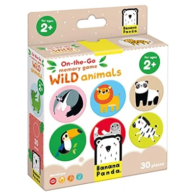 Image of Banana Panda On the Go memo game wild animals 2+
