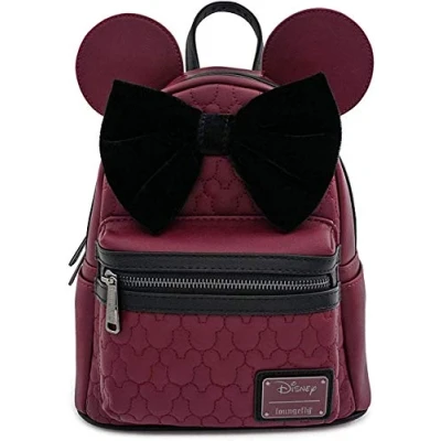 Image of Loungefly Disney Mickey Mouse Quilted Mini Backpack