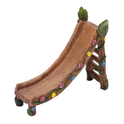 Image of The Irish Fairy Door Company Flower Slide Miniature Accessories