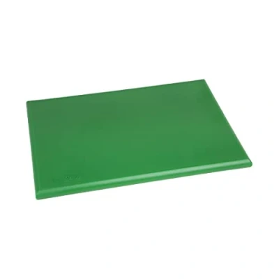 Image of Hygiplas Extra Thick High Density Green Chopping Board for Salad &amp; Fruit 45x30cm