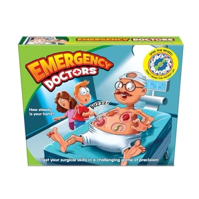 Image of KandyToys Emergency Doctors Operation Game Family Board Games Kids