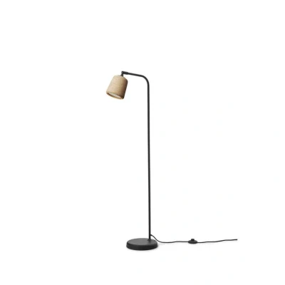 Image of New Works floor lamp material, brown, cork, height 125 cm