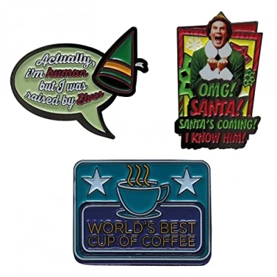 Image of ELF Limited Edition Triple Pin Badge Set