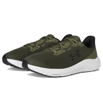 Image of Under Armour Men&#039;s Charged Pursuit 4 Sneaker, (391) Marine Od Green/Marine Green/Black, 11.5