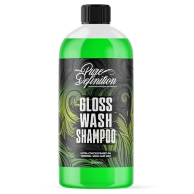 Image of Car Shampoo, Wash Wax PH Neutral, High Foam and Shine, Ultra Slick Gloss Finish Concentrate 1000ml Pure Definition