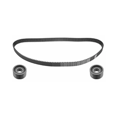 Image of 050032547, 050032547S1, 098415921, 098415921S1, 099432547 Timing belt kit FEBI BILSTEIN 29392 153 with rounded tooth profile