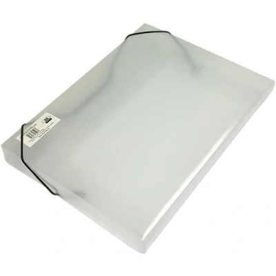 Image of A4 Clear Plastic Box Files Office Elasticated Document Storage Folders(335 x 245 30mm) by ARK (14)