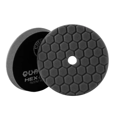 Image of Chemical Guys Hex Logic Quantum polishing pad, 5.5 in / 140 mm, red.