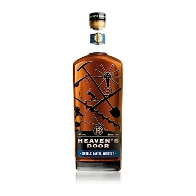 Image of Heavens Door Double Barrel, Developed in Partnership with Bob Dylan, 50 Percent 70 cl