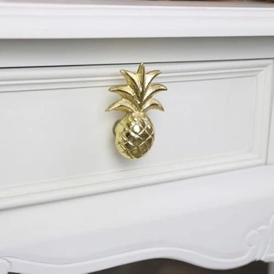 Image of Melody Maison Gold Pineapple Drawer Knob