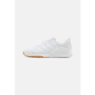 Image of adidas Performance Dropset 3 Training shoe, Size: 7, Footwear white/crystal white Textile