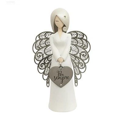 Image of You Are An Angel ALF001I Figurine, Ceramic, White, 17.5 cm