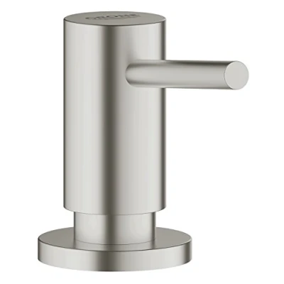 Image of GROHE Cosmopolitan Soap Dispenser In Stainless Steel Look Volume 500Ml 40535DC0