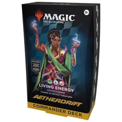 Image of Magic: The Gathering Aetherdrift Commander Deck Living Energy