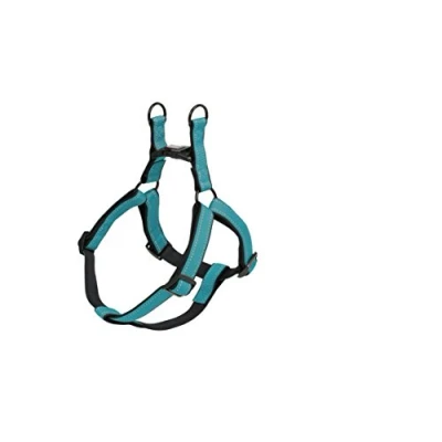 Image of Nobby Classic Reflect Soft Harness, 60 86 cm, Turquoise/Black