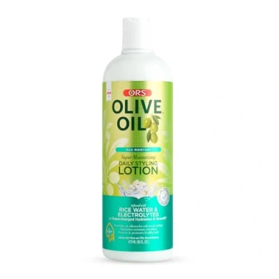 Image of ORS OLIVE OIL MAX MOISTURE SUPER MOISTURIZING DAILY STYLING LOTION (16.0 OZ)