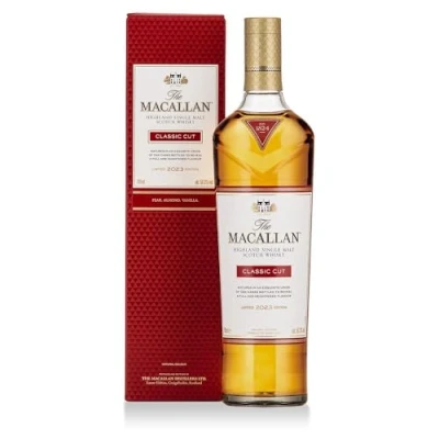 Image of The Macallan Classic Cut Single Malt Whisky 2023, Limited Edition, Ex Bourbon American Oak, Sherry Seasoned European 51% ABV, 70 cl