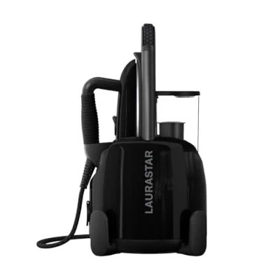 Image of Laurastar Lift Plus Ultimate Black, 3in1 Portable Steam Station, Irons, Steams and Purifies Clothing, Hygienic Steam, Removable Water Tank, Vertical Ironing, Cable Rewinder, 3D Active Soleplate
