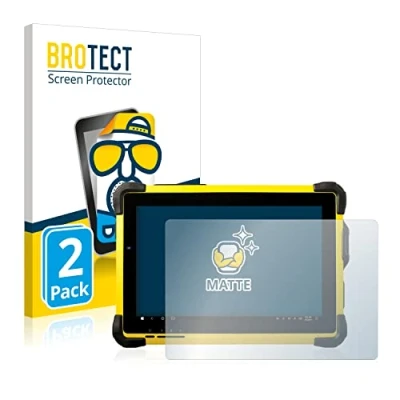 Image of brotect Screen Protector Anti Glare compatible with Trimble T10 (2 Pack) Matte, Fingerprint Protection Film