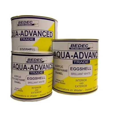 Image of Aqua Advanced Brilliant White Eggshell, 2.5 litres