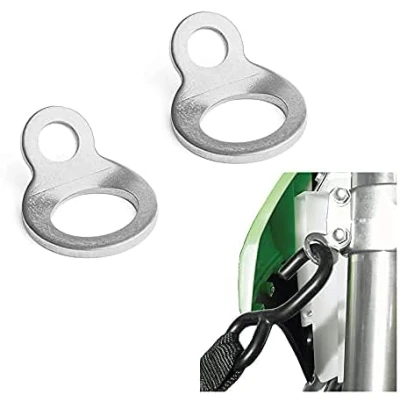 Image of Oldbones Dirt Bike Tie Down Strap Ring System Kits Anchor Point Kit Release Hook 2Pcs