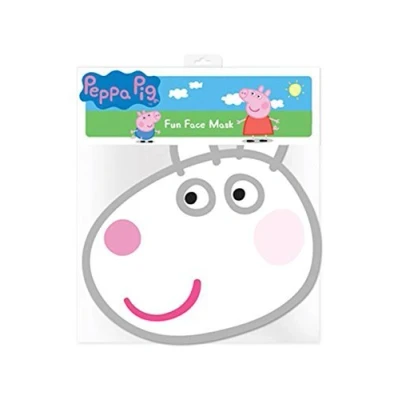 Image of Star Cutouts Ltd SM109 Official Peppa Pig 1 X Cardboard Full Face and Fancy Dress Mask Includes Tabs Elastic
