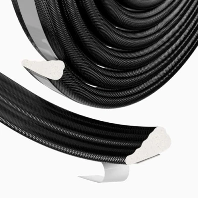 Image of Draft Excluder for Doors and Windows,Draught Tape,Door Tape Window Insulation Foam Seal Strip,Window Door Soundproofing Sealing Weather Strip（Black,5Mx3 Roll）