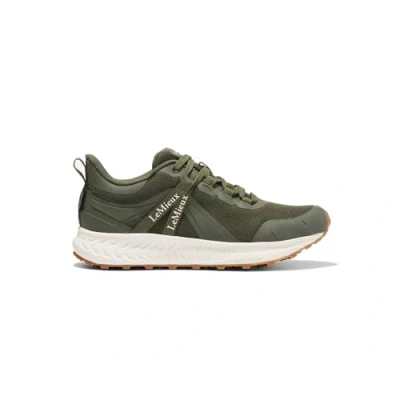 Image of LeMieux Trax 2.0 Womens Waterproof Trainer Khaki 3 UK