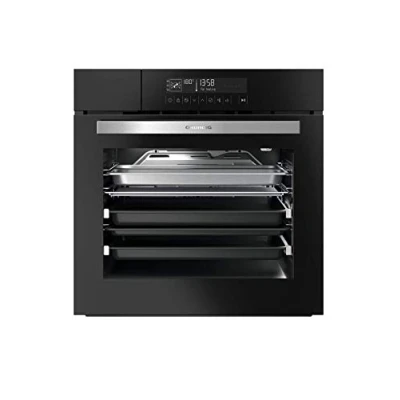 Image of Grundig GEIDD 27000 B Combination Steamer/Motorised Water Tank/Animated Text LC Display / 20 Heating Types/Chef Assistant 71 L Interior