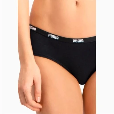 Image of PUMA Women&#039;s HIPSTER, Black, M (pack of 2)