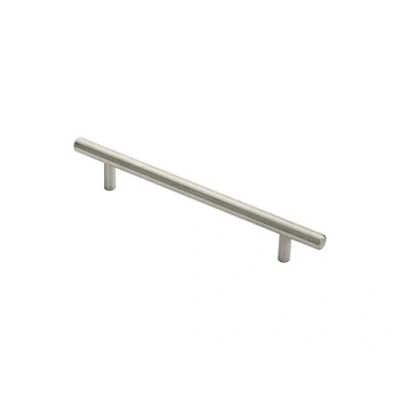Image of Carlisle Brass FTD410BSS FTD 10MM T BAR Handle 128MM C/C, Polished Stainless Steel, 128 mm