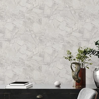 Image of A.S. Création Bricks &amp; Stones 389350 Non Woven Wallpaper Stone Look 10.05 m x 0.53 Made in Germany