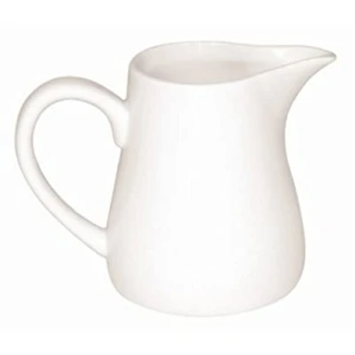 Image of Olympia Whiteware Cream and Milk Jugs 170Ml 6Oz Mug Cup Creamer Pitcher 6pc