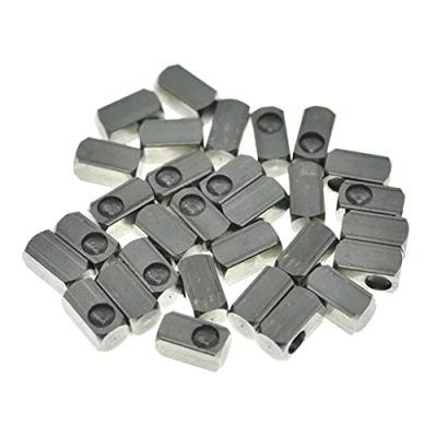 Image of Dopro 30 Pack Stainless Steel Tremolo Bridge String Insert Block Lock Clamp Blocks Fits Floyd Rose FR