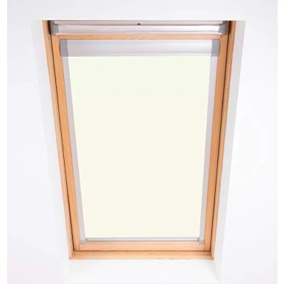 Image of Bloc Skylight Blind for Velux Roof Windows Blockout, White, P04