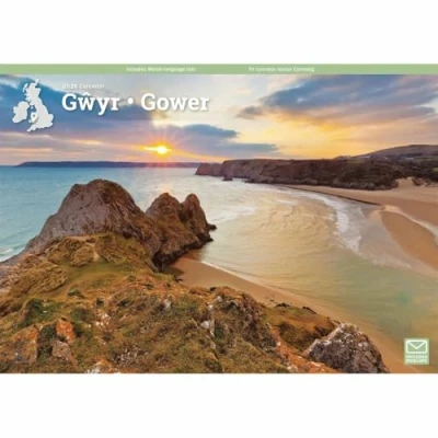 Image of Gower A4 Calendar 2026