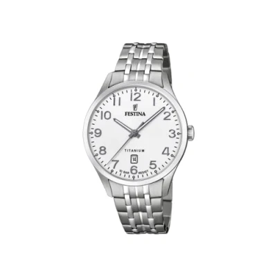 Image of Festina Mens Analogue Quartz Watch with Titanium Strap F20466/1