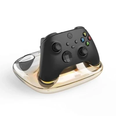 Image of 8BitDo Dual Charging Dock For Xbox Wireless Controllers Black. EU PLUG POWER ADAPTER, BATTERIES INCLUDED