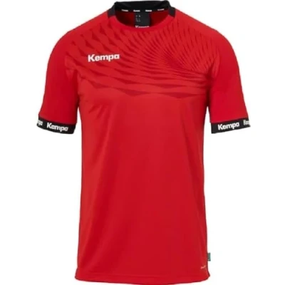 Image of Kempa Wave 26 Shirt Men&#039;s Boys Sports Short Sleeve Functional Handball Gym Fitness Jersey Elastic and Breathable