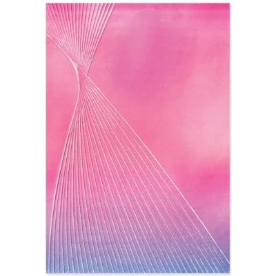 Image of Sizzix 3 D Textured Impressions Embossing Folder Cosmopolitan, French Twist by Stacey Park, Multicolor, One Size