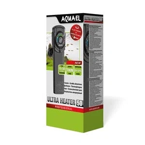Image of AQUAEL ULTRA HEATER ABSOLUTELY UNBREAKABLE 25W 50W 75W 100W 150W Temp range 20 33C Tropical and Marine Aquarium fish tank (ULTRA (15 50 L Aquarium))